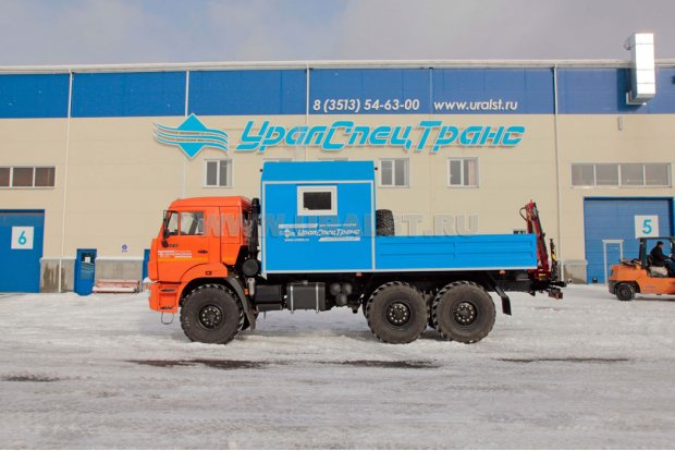 ТБМ с КМУ ИМ-20 УСТ 5453 Камаз 43118