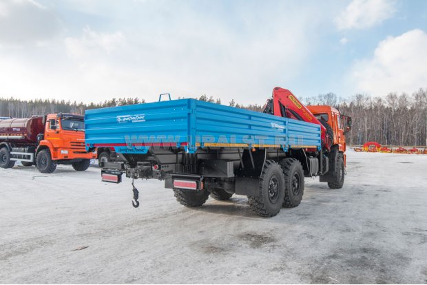 Бортовой с КМУ PK-15500А УСТ 5453 Камаз 43118, сп.м