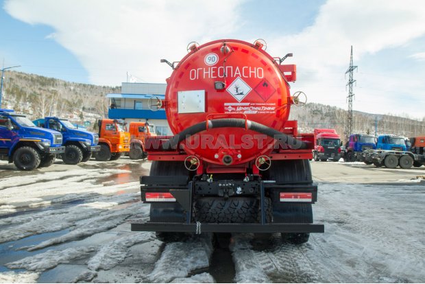 Автоцистерна вакуумная АКН-10-ОД КО УСТ 5453 Камаз 43118-50 сп.м.