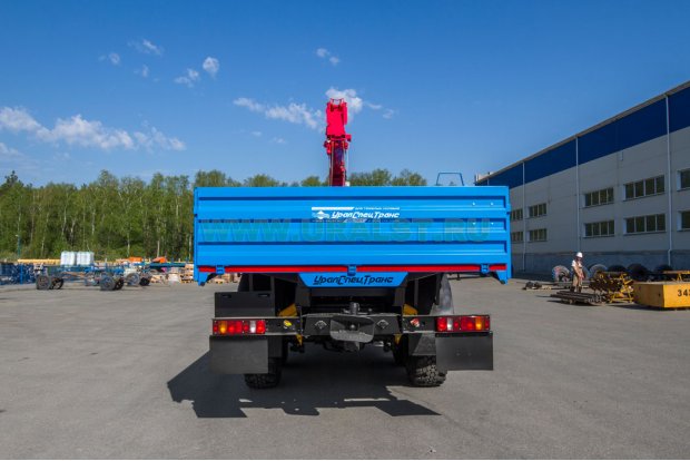 Автомобиль бортовой с КМУ UNIC UR-V554 УСТ 5453 Урал NEXT 4320-72Е5