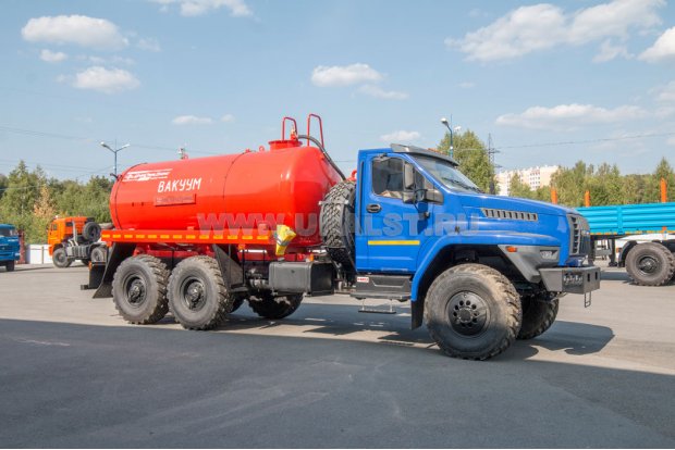 Автоцистерна вакуумная коммунальная МВ-10 КО УСТ 5453 Урал NEXT 4320-74Е5Г38