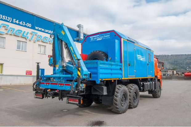 ПАРМ с КМУ ИМ-55 УСТ 5453 Камаз 43118
