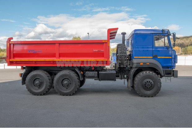 Самосвал АС 10-11 трехстор. УСТ 5453 Урал 5557-80Е5, сп.м
