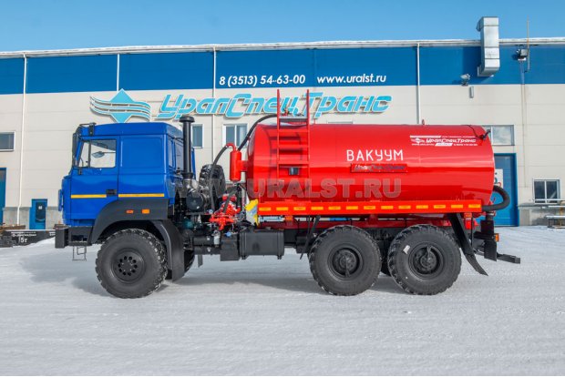 Вакуумная машина МВ-10Т КО УСТ 5453 Урал 5557-4551-82 сп.м.