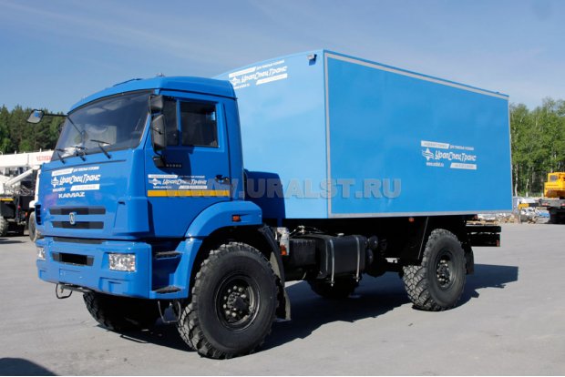 Изотермический фургон на шасси Камаз 43502-66(D5)