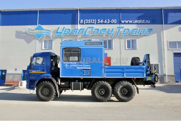 Камаз МРМ УСТ-54534 5350-42 с КМУ ИМ-55