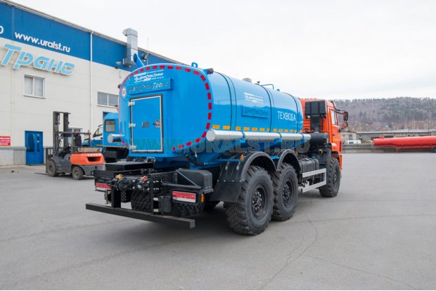 Автоцистерна для технической воды АЦВ-8ТНО УСТ 5453 Камаз 43118-50 термос