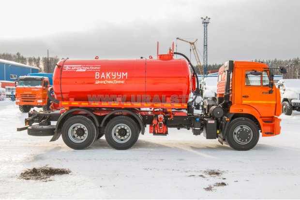  Автоцистерна вакуумная МВ-10 КО УСТ 5453 Камаз 65115-48(А5)