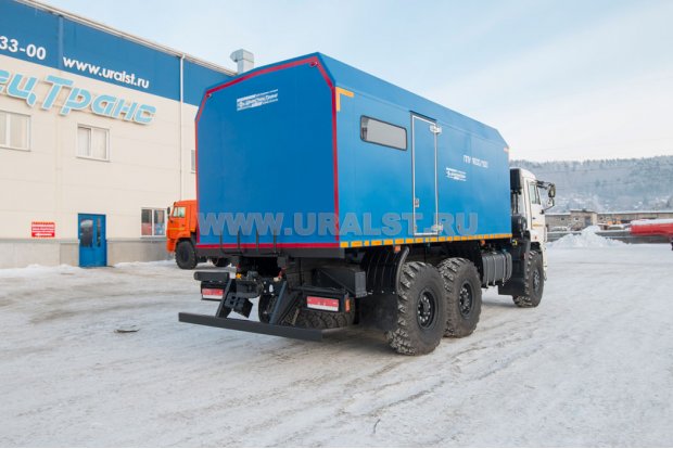 Паровая промысловая установка ППУА 1600/100 УСТ 5453 Камаз 43118 насос Kopper Pumps