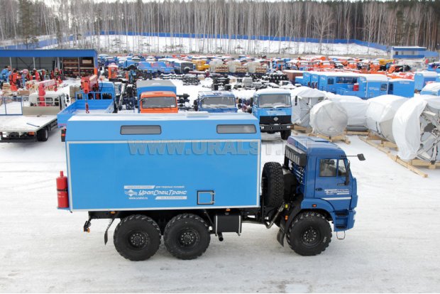 ПАРМ-01Т УСТ-54535 Камаз 5350-42 с токарным станком