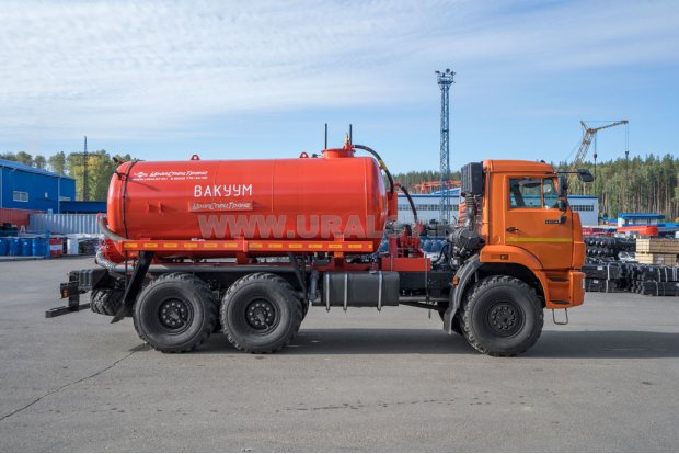 Автоцистерна вакуумная коммунальная МВ-10 КО УСТ 5453 Камаз 43118