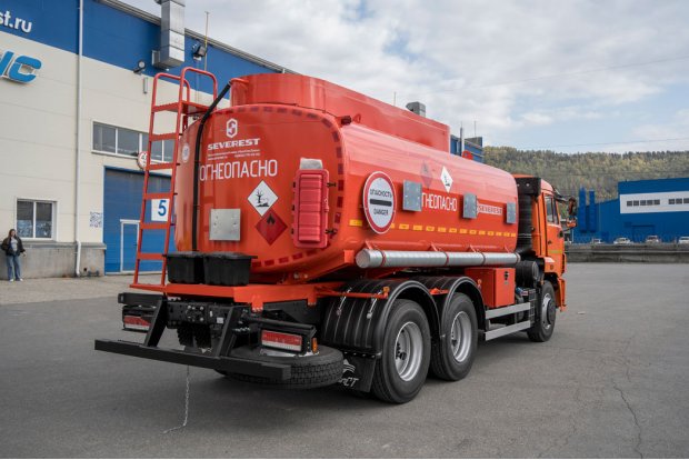 Автотопливозаправщик АТЗ 17-3Б Камаз 65115, ДОПОГ 