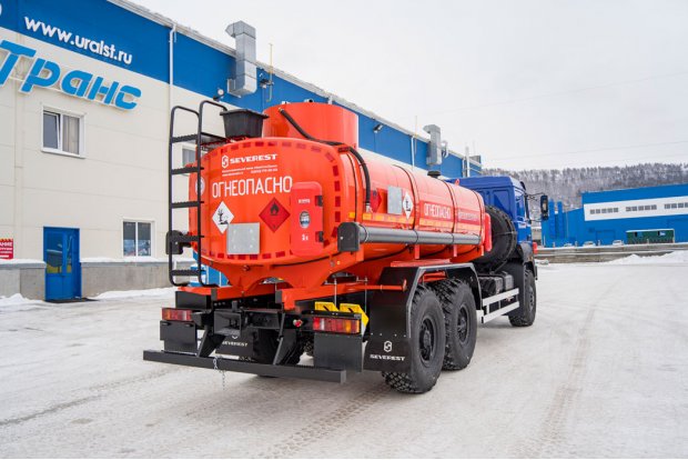 Автотопливозаправщик АТЗ-12 УСТ 5453 Урал 4320-4971-80 сп.м. доработка под ДОПОГ