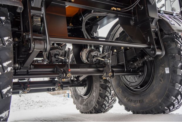 Рессорно-балансирная подвеска полуприцепа