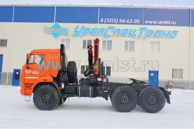 Седельный тягач с КМУ PK-15500А УСТ 5453 Камаз 53504 (44108)