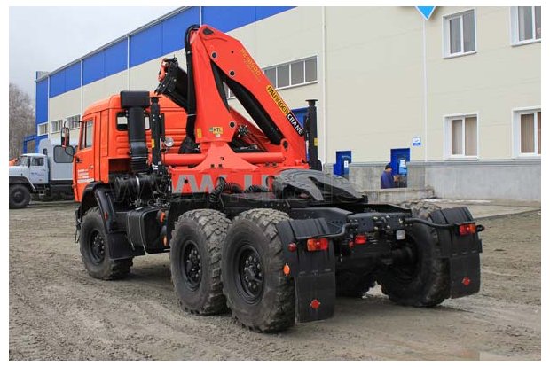 Седельный тягач с КМУ PK-18500А УСТ 5453 Камаз 53504-46 (44108)