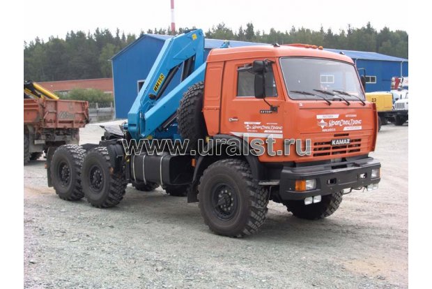Седельный тягач с КМУ ИМ-150 УСТ 5453 Камаз 53504 (44108)
