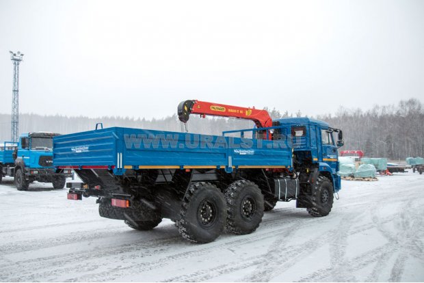 Бортовой с КМУ ИТ-80 (тросовый) УСТ 5453 Камаз 43118