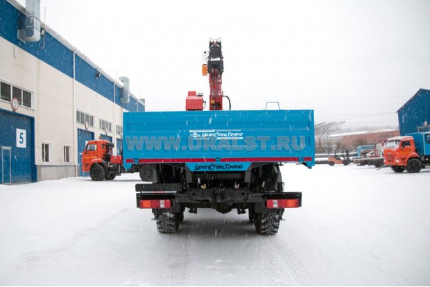 Бортовой с КМУ ИТ-180 (тросовый) УСТ 5453 Камаз 43118 (Cummins) сп.м