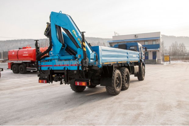 Бортовой с КМУ ИМ-150N-04 УСТ 5453 Камаз 43118 на зад. свесе