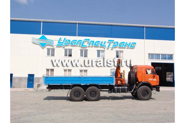 Бортовой с КМУ-90 УСТ 54531 Камаз 43118