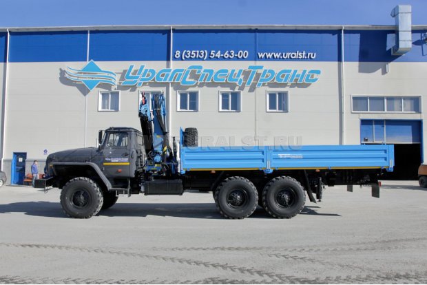 Бортовой с КМУ ИМ-240-04 УСТ 5453 Урал 4320-1951-60