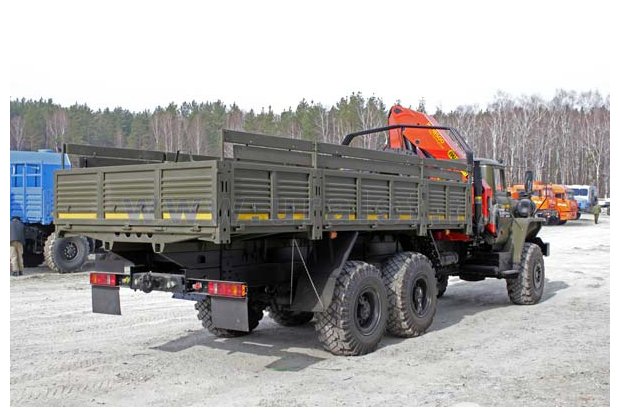 Бортовой с КМУ PK-18500А УСТ 5453 Урал 4320-1951-60