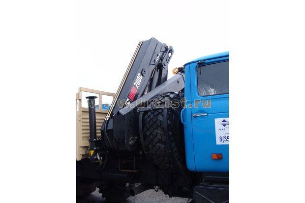 Бортовой с КМУ HIAB 200-C2 Урал 4320
