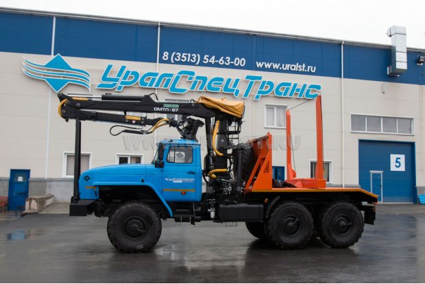 Автомобиль-трансформер с ОМТЛ-97 УСТ 5453 Урал 55571-72Е5