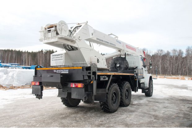 Автокран КС 45721 25 тн "Челябинец" Урал NEXT 4320-72