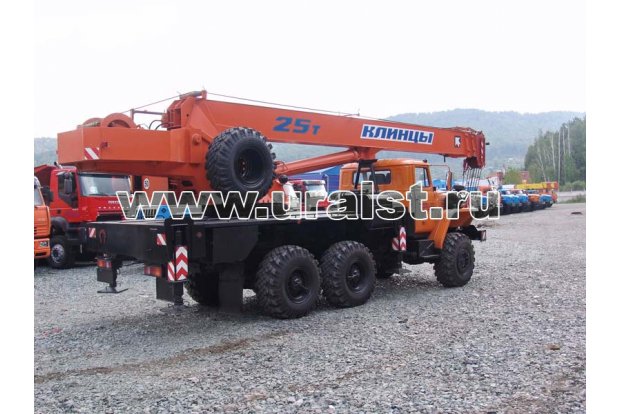 Автокран КС 55713-3К-1 "Клинцы" Урал 5557
