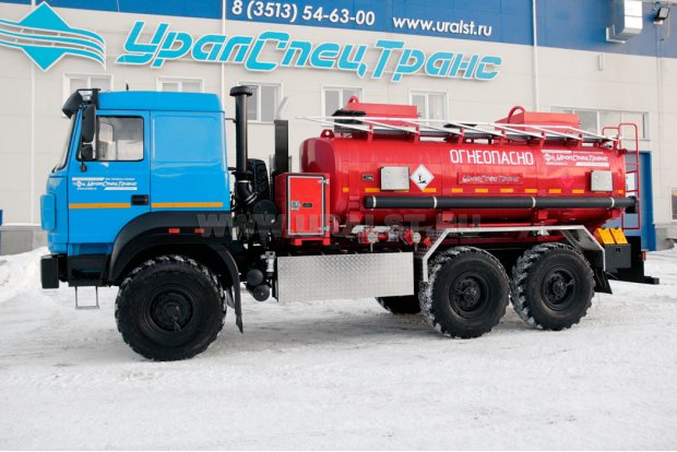 Автотопливозаправщик АТЗ-11-2 УСТ 5453 Урал 5557-4551-80 сп. м. доработка под ДОПОГ