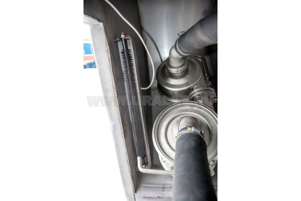 Автоцистерна для воды АЦПТ-10Н УСТ 5453 Урал 5557-4551-80 насос, обогрев, сп. м.