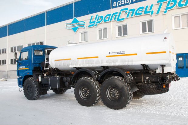 АЦПТ-9,5 с насосом, обогрев насоса, Камаз 43118