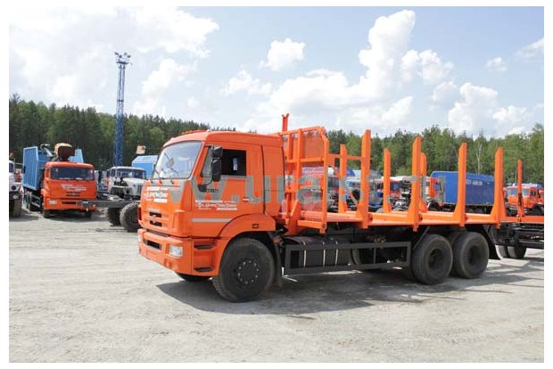 Сортиментовоз УСТ 5453 Камаз 65115-50