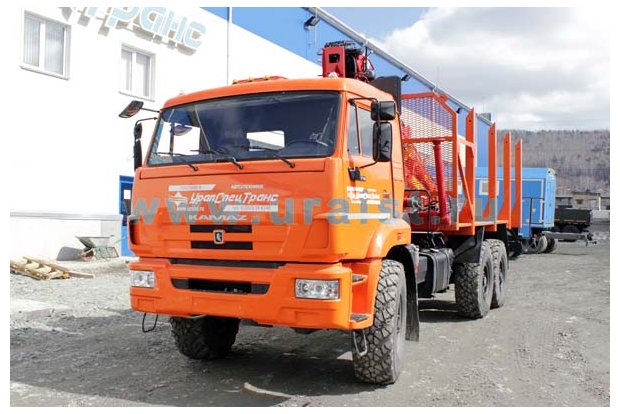 Сортиментовоз Камаз 43118-46 с манипулятором ОМТЛ-70-02