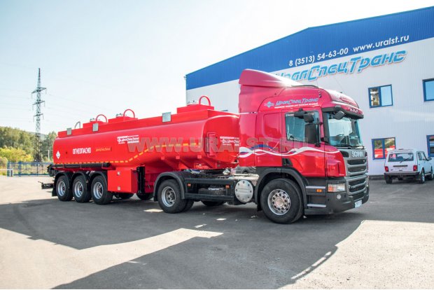 ППЦ 28Б-32Л-3 (SAF) УСТ 9465 безрамная, пневмоподвеска ССУ 1360
