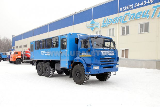 Автобус вахтовый 28+2 комфорт УСТ 5453 Камаз 5350-66(D5)