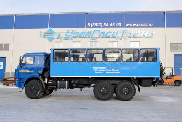 Автобус вахтовый 28+2 комфорт УСТ 5453 Камаз 43118-50