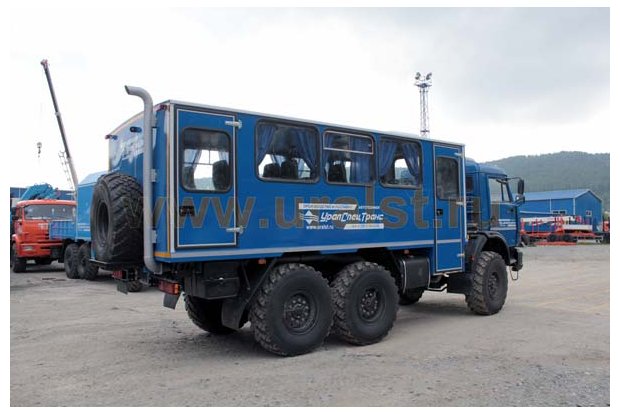 Автобус вахтовый 22+2 2 кондиционера УСТ 5453 Камаз 5350-66(D5)