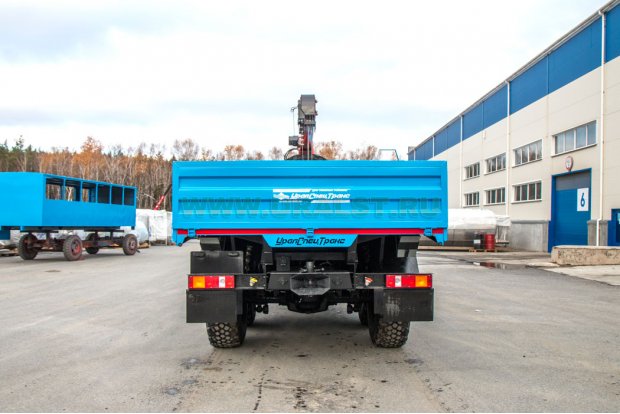 Бортовой с КМУ ИТ-80 (тросовый) УСТ 5453 Урал 5557-1151-60Е5