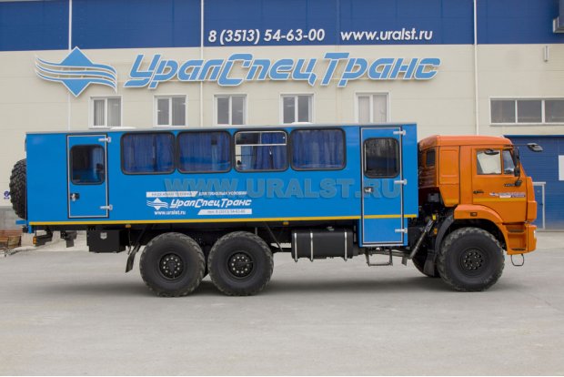 Автобус вахтовый 32+2 УСТ 54535 Камаз 43118-50