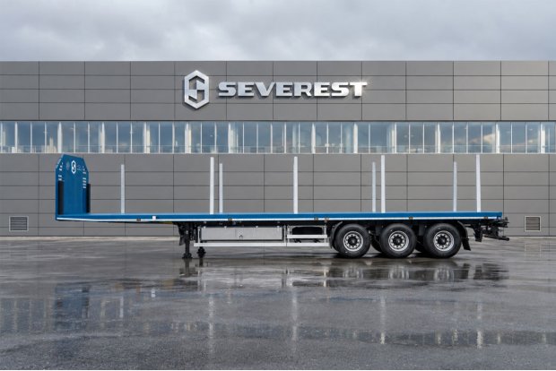 Полуприцеп бортовой ППБ 35-32Л-14К AXL SEVEREST