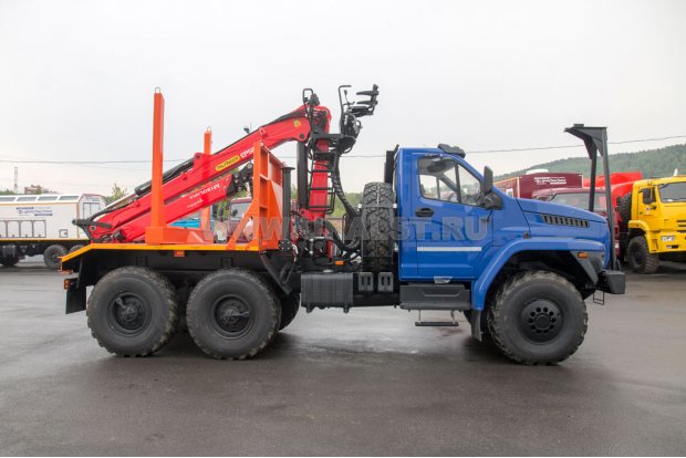 ЛЕСОВОЗ С ГМ EPSILON М130L97 УСТ 5453 УРАЛ 5557 NEXT