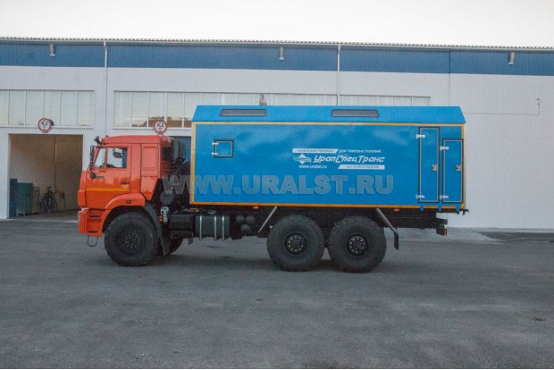 ПАРМ УСТ-54535 Камаз 43118 с токарным станком