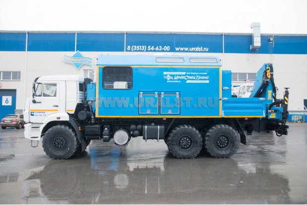 Камаз ПАРМ 43118 с КМУ ИМ-150