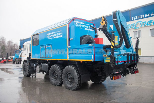 Камаз ПАРМ 43118 с КМУ ИМ-150