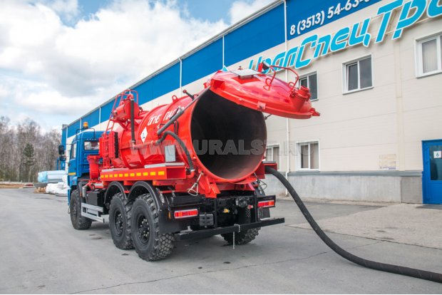 Автоцистерна АКНС-10 на шасси Камаз 43118-3027-46