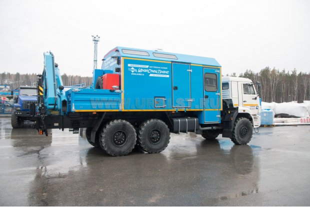 Камаз ПАРМ 43118 с КМУ ИМ-150