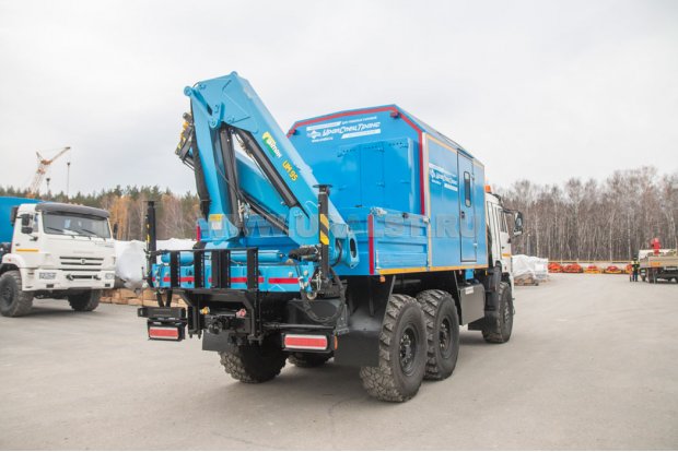 ПАРМ с КМУ ИМ-95 УСТ 5453 Камаз 43118-50 сп. м.